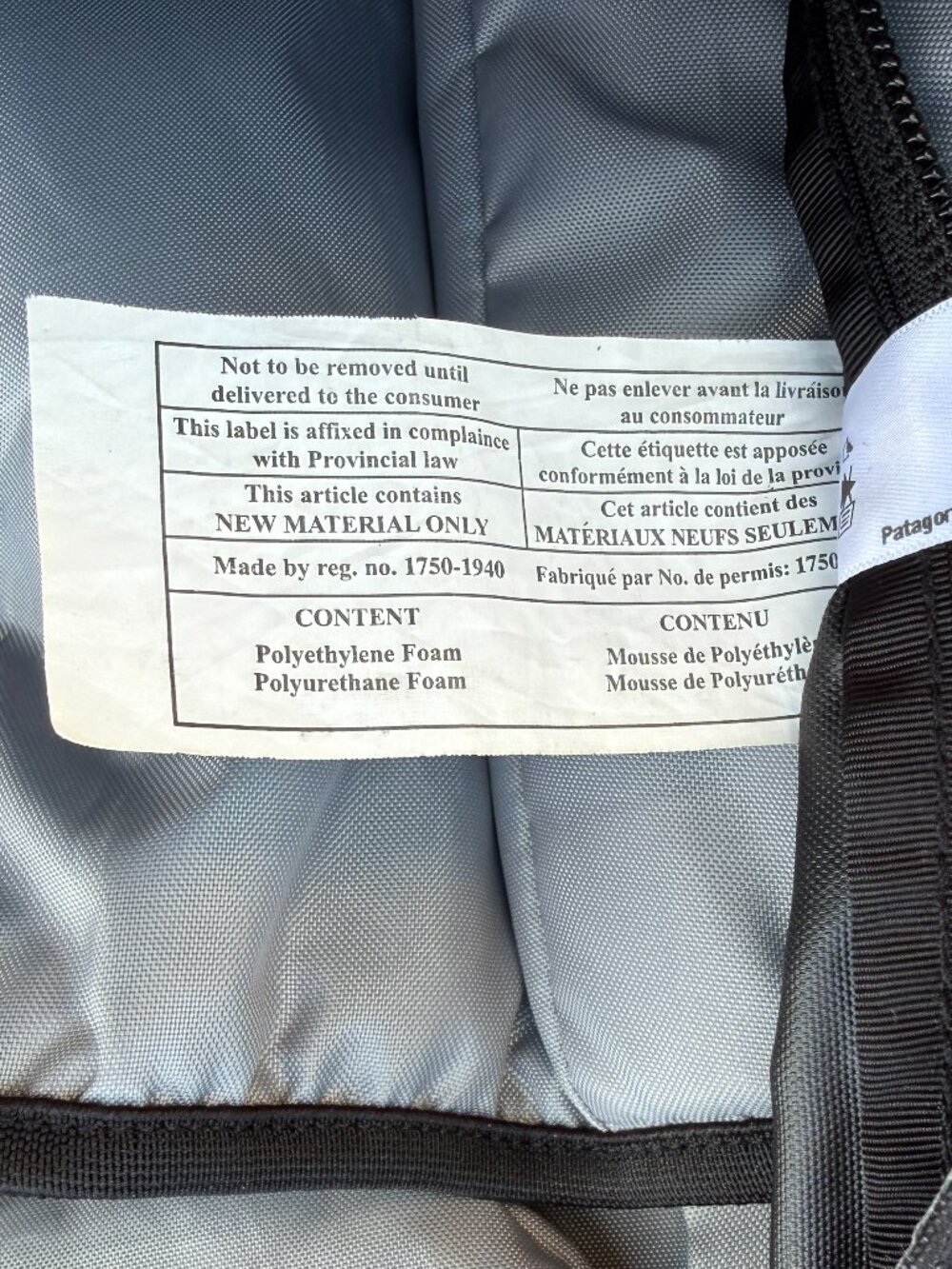 Patagonia Fuego Pack 32L Backpack – Black - Picture 9 of 10